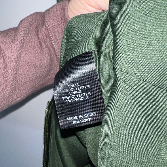 Majorelle Asbury Velvet Sleeveless Mini Dress Elegant Velvet Green Dress small - Picture 8 of 14